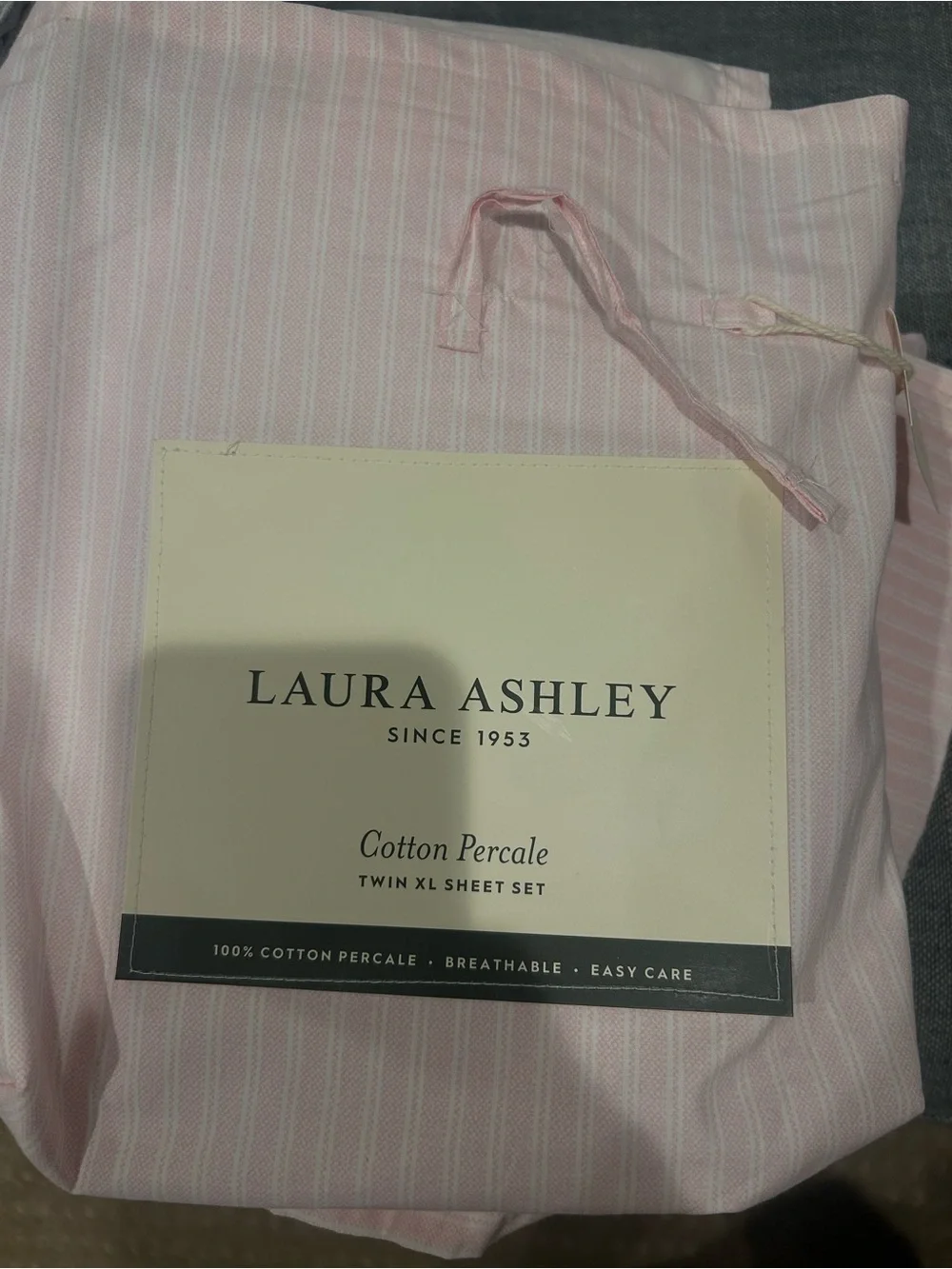 Laura Ashley dorm twin xl sheet set